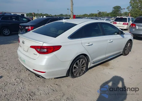2015 Hyundai Sonata Sport из США, поврежденный, VIN 5NPE34AF5FH259215